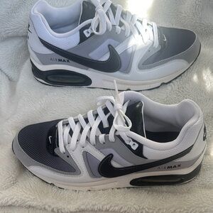 Nike Air Max Shoes in Black, White, and Gray